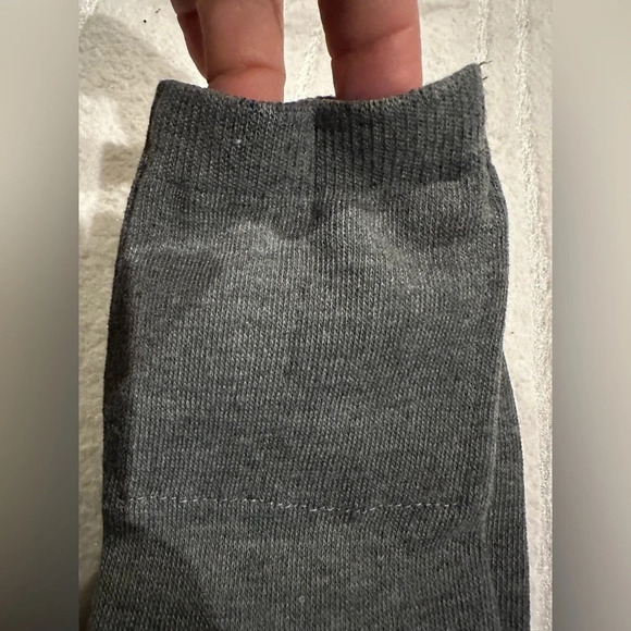 Shot Socks - choose white or gray. 100% cotton with secret compartments - Picture 6 of 10